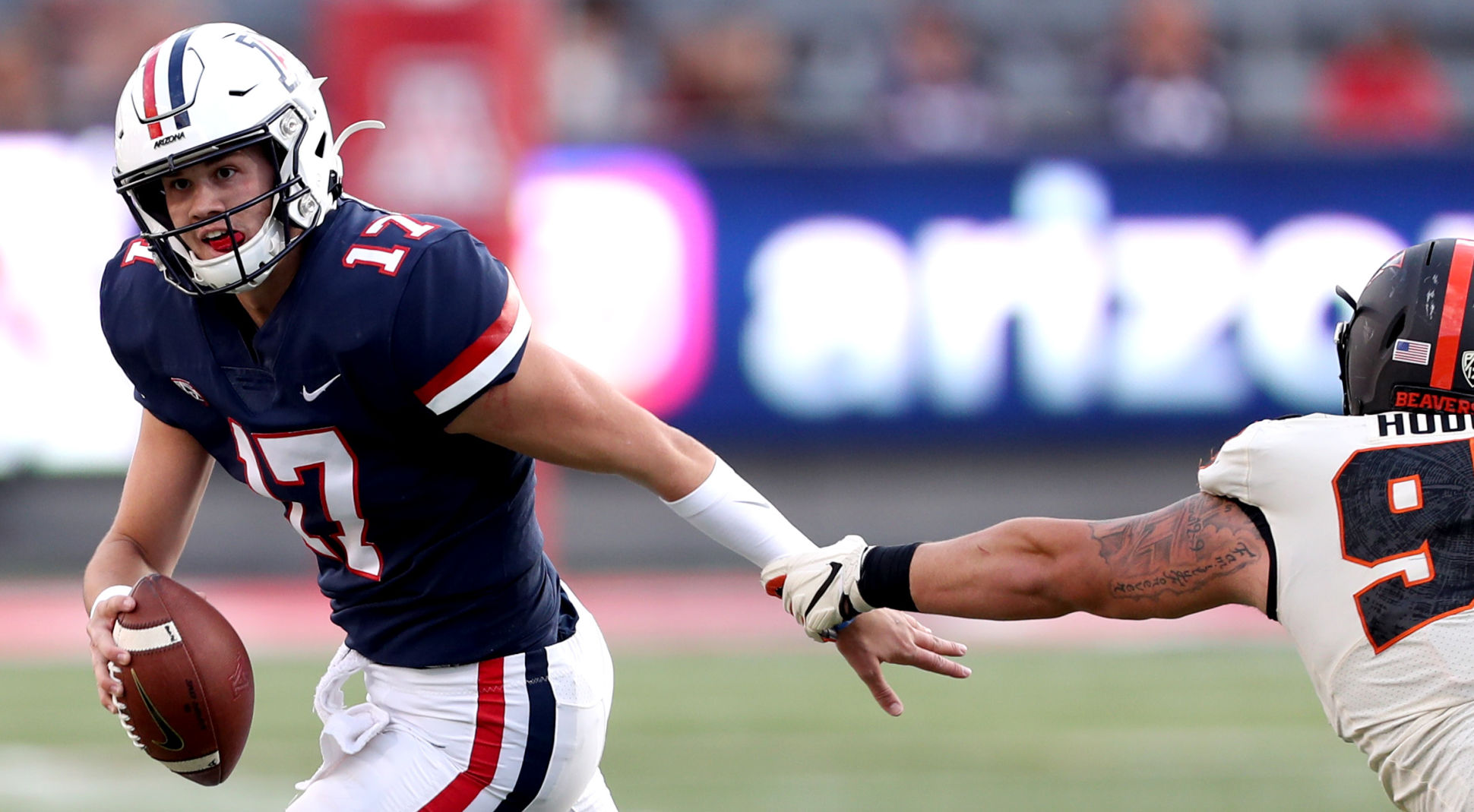Arizona vs Oregon State football, homecoming